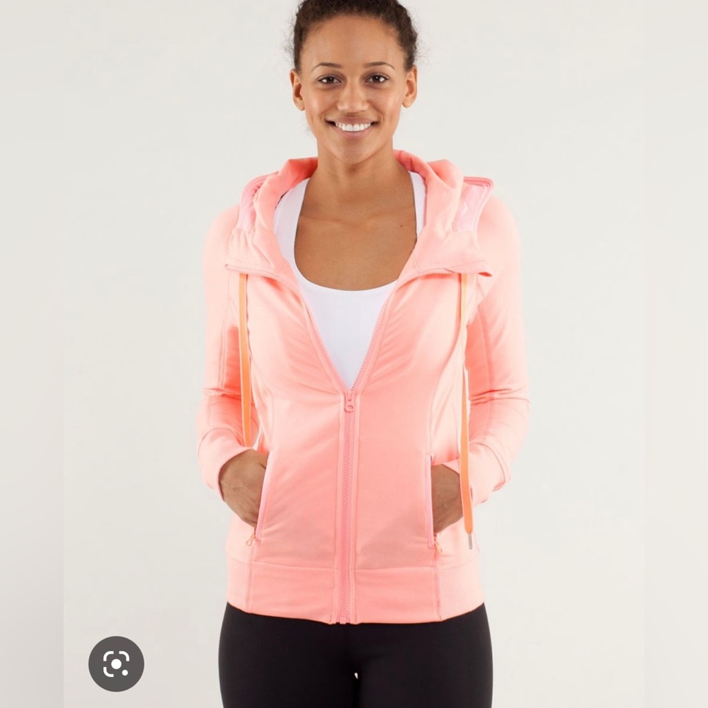 Lululemon Rejuvenate coral hoodie 6